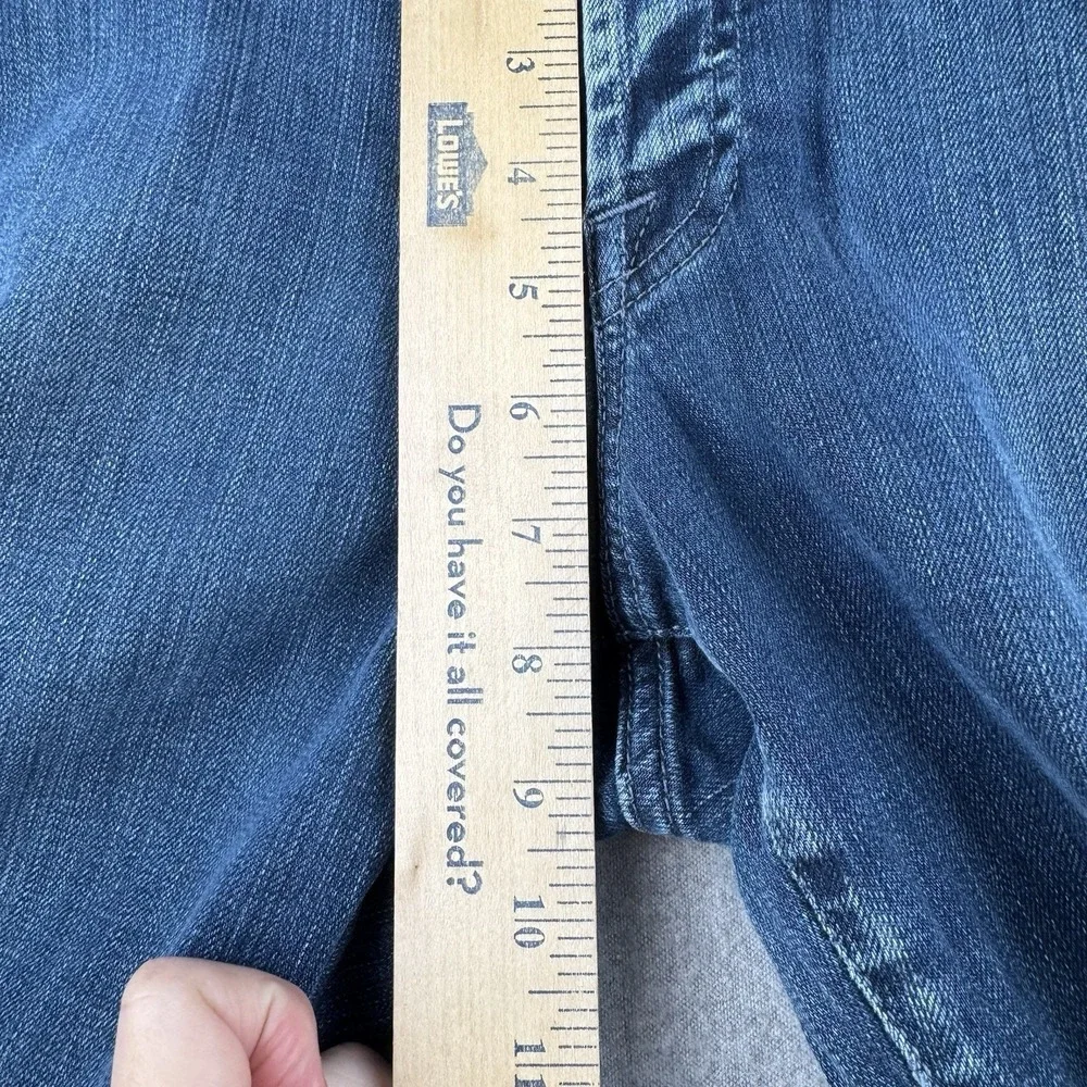 Lucky Brand Jeans Womens 12 Blue Bootcut Button Fly Mid Rise‎ Stretch Y2K